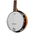 SX BJ404 Natural Satin 6-string banjo with cover