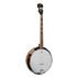 SX BJ404 Naturel Satijn 4-snarige banjo met hoes