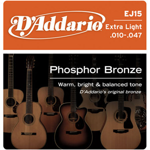 Cordes guitare acoustique XSAPB1047 Extra Light 10/47 bronze