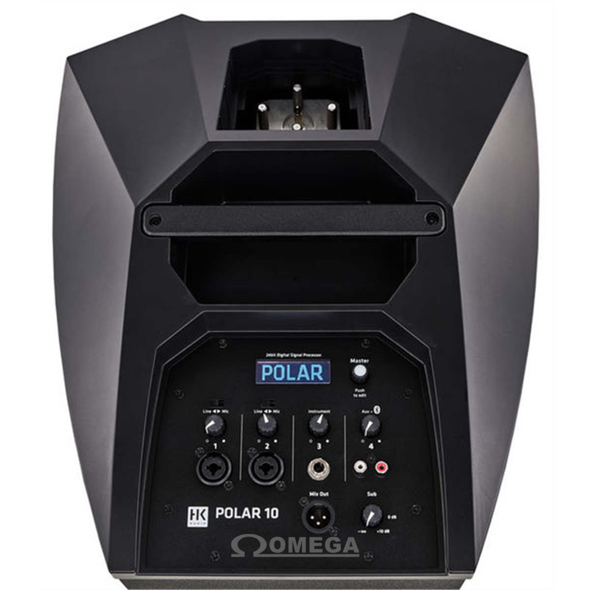 HK AUDIO Polar 10 4-Channel Powered 10 2000-Watt Column PA System